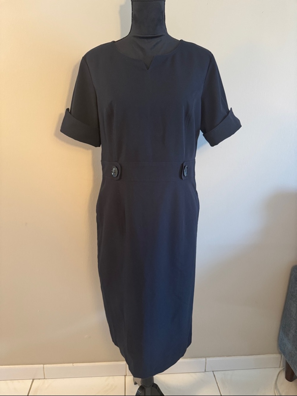 ICO Navy Blue Dresses - Two